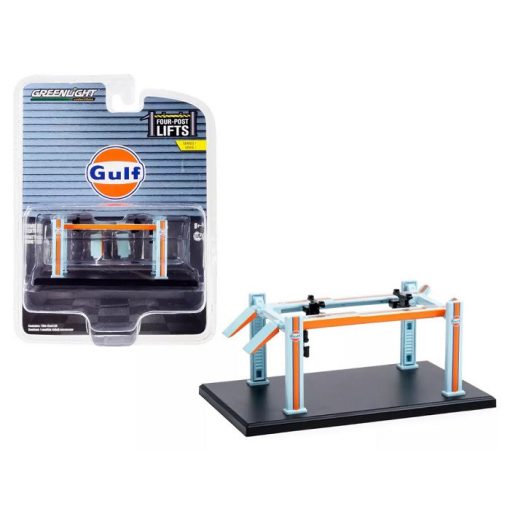 Állítható négy oszlopos emelő - Gulf oil