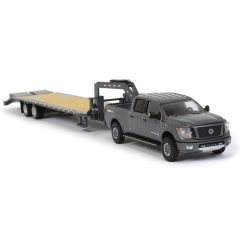 Nissan Titan XD Pro-4X and Gooseneck Trailer