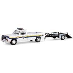 1990 Dodge Ram D250 with Utility Trailer