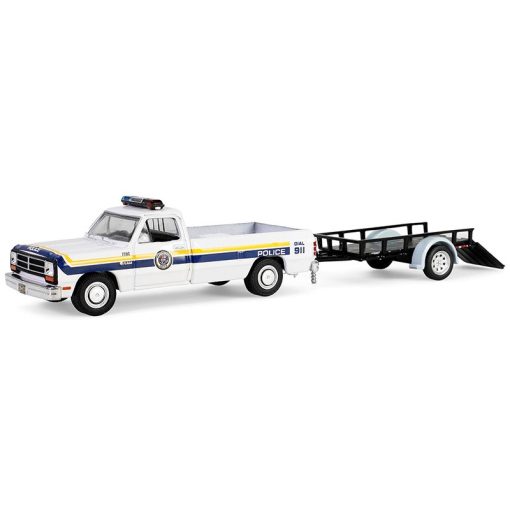 1990 Dodge Ram D250 with Utility Trailer