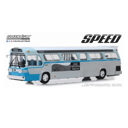 General Motors TDH #2525 Los Angeles downtown bus *movie speed*
