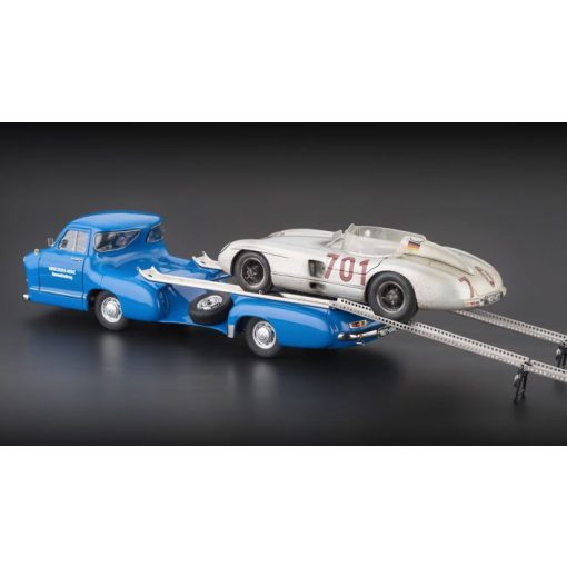 Mercedes Benz Racing Car Transporter *The Blue Wonder*