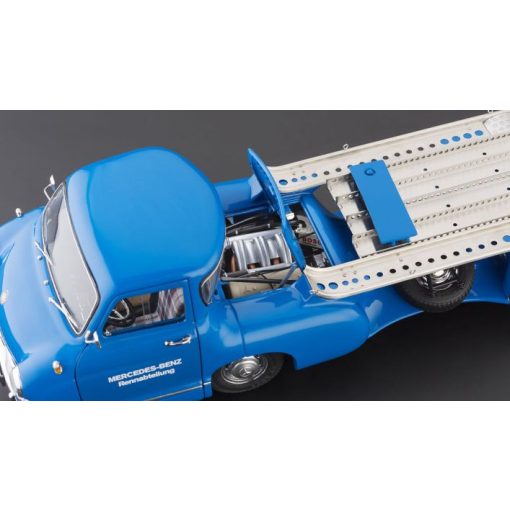 Mercedes Benz Racing Car Transporter *The Blue Wonder*