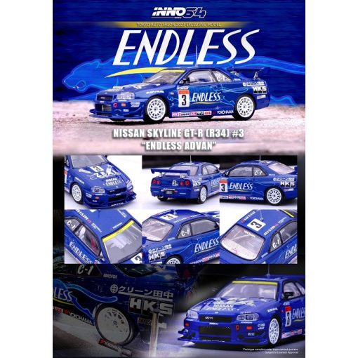 Nissan Skyline GT-R (R34) #3 Endless Advan Super Taikyu series