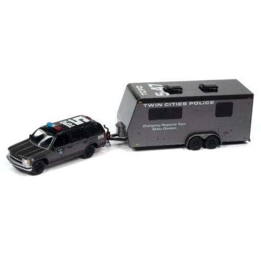 Chevrolet Tahoe with camper trailer (Police Swat)