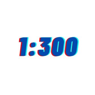 1:300