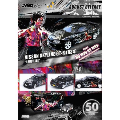 Nissan Skyline GTS-R R34 *Bruce Lee 50th Anniversary*
